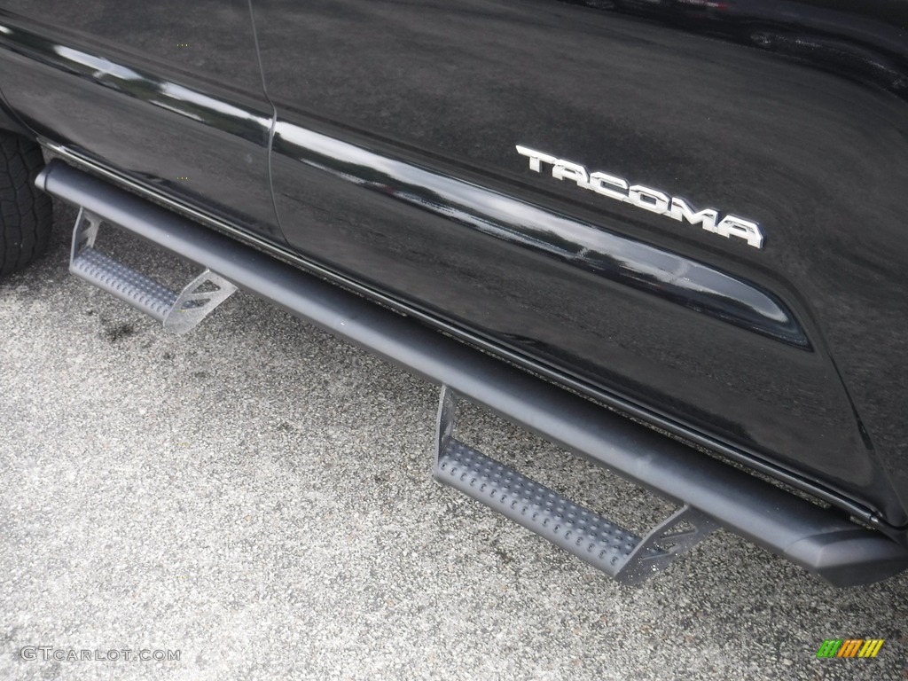 2018 Tacoma TRD Sport Double Cab 4x4 - Midnight Black Metallic / Black photo #4