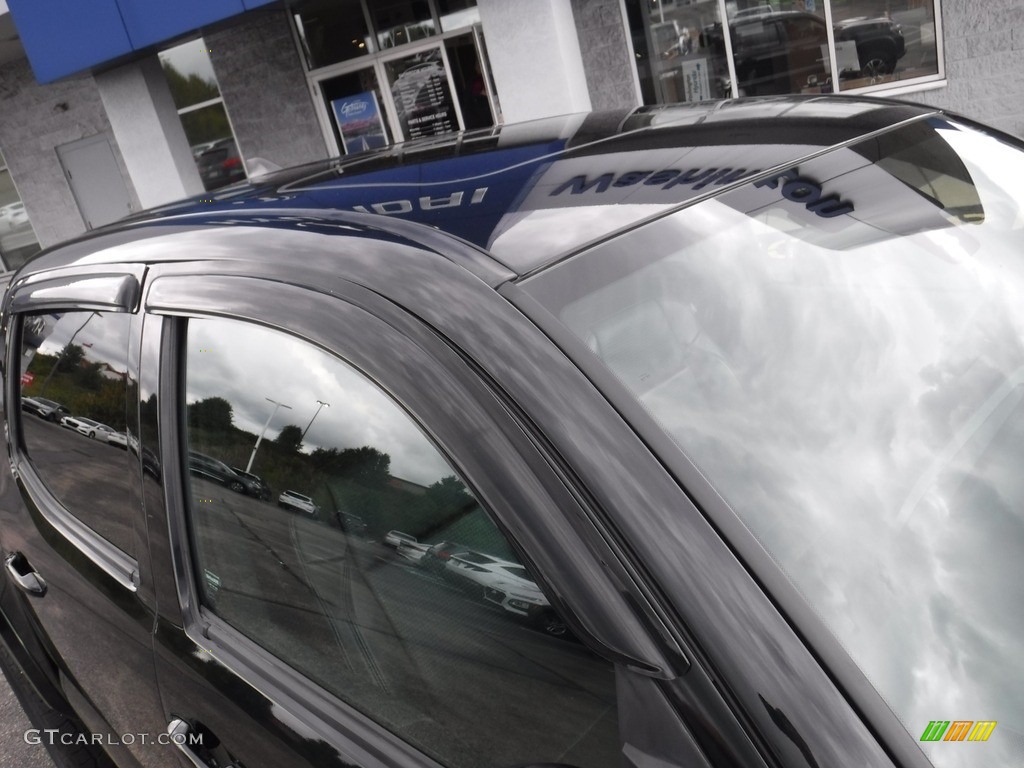 2018 Tacoma TRD Sport Double Cab 4x4 - Midnight Black Metallic / Black photo #5