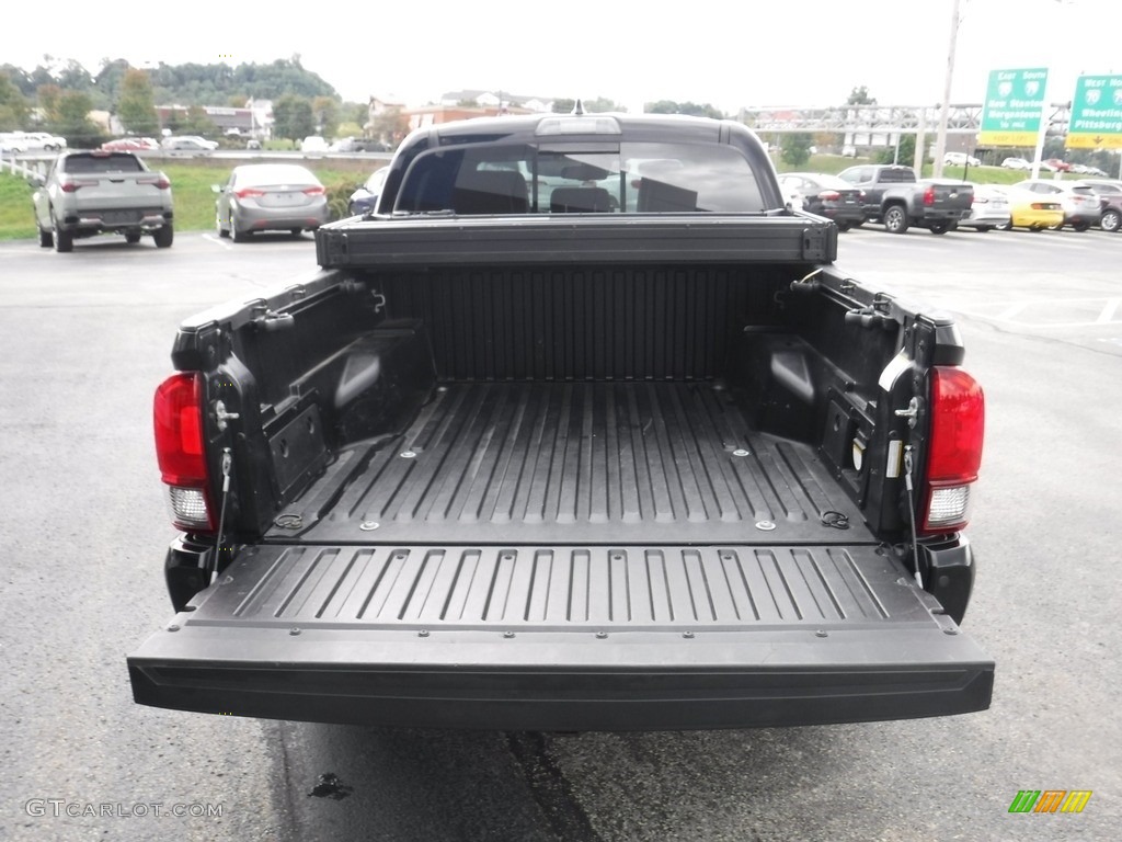 2018 Tacoma TRD Sport Double Cab 4x4 - Midnight Black Metallic / Black photo #12