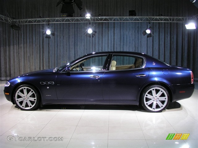 Blue Nettuno 2007 Maserati Quattroporte Sport GT DuoSelect Exterior Photo #144867