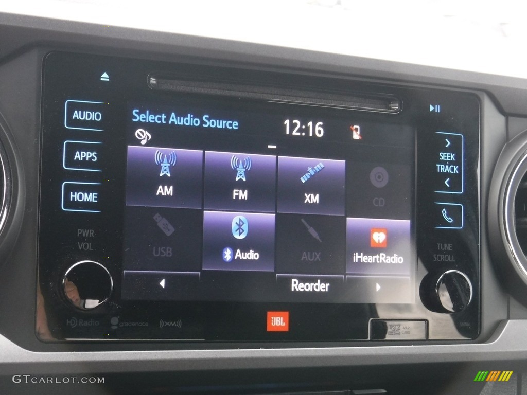 2018 Tacoma TRD Sport Double Cab 4x4 - Midnight Black Metallic / Black photo #26