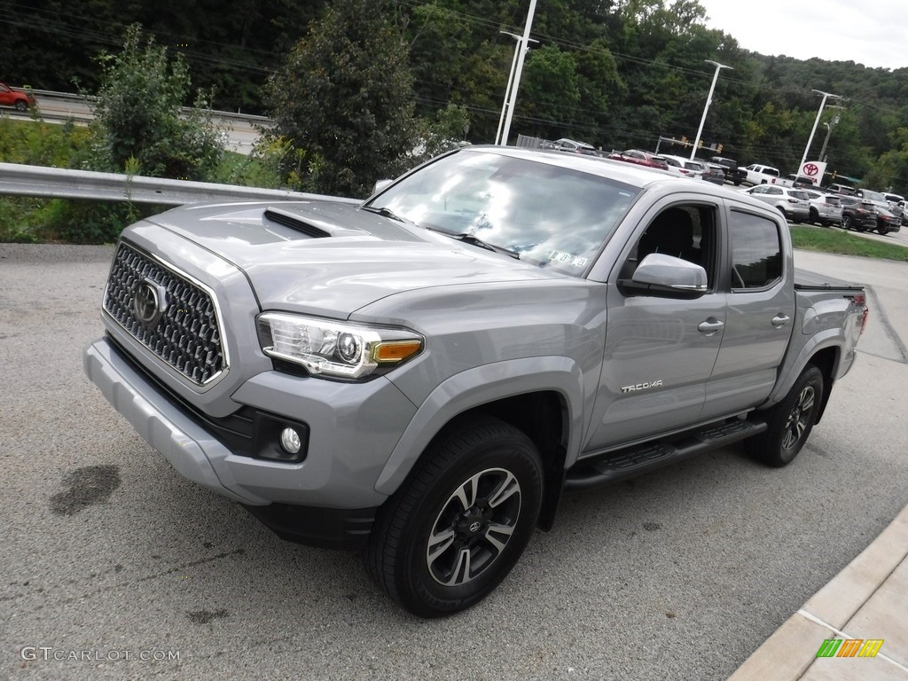 2019 Tacoma TRD Sport Double Cab 4x4 - Cement Gray / TRD Graphite photo #15