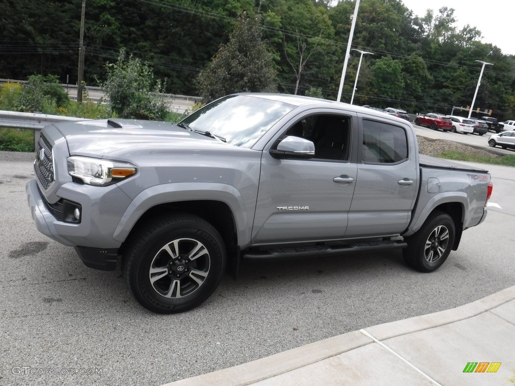 2019 Tacoma TRD Sport Double Cab 4x4 - Cement Gray / TRD Graphite photo #16