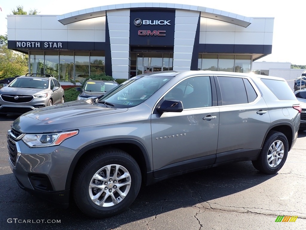 Satin Steel Metallic Chevrolet Traverse