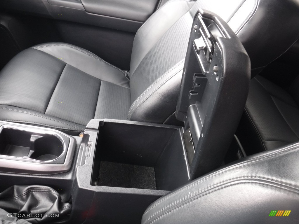 2018 Tacoma TRD Sport Double Cab 4x4 - Midnight Black Metallic / Black photo #35