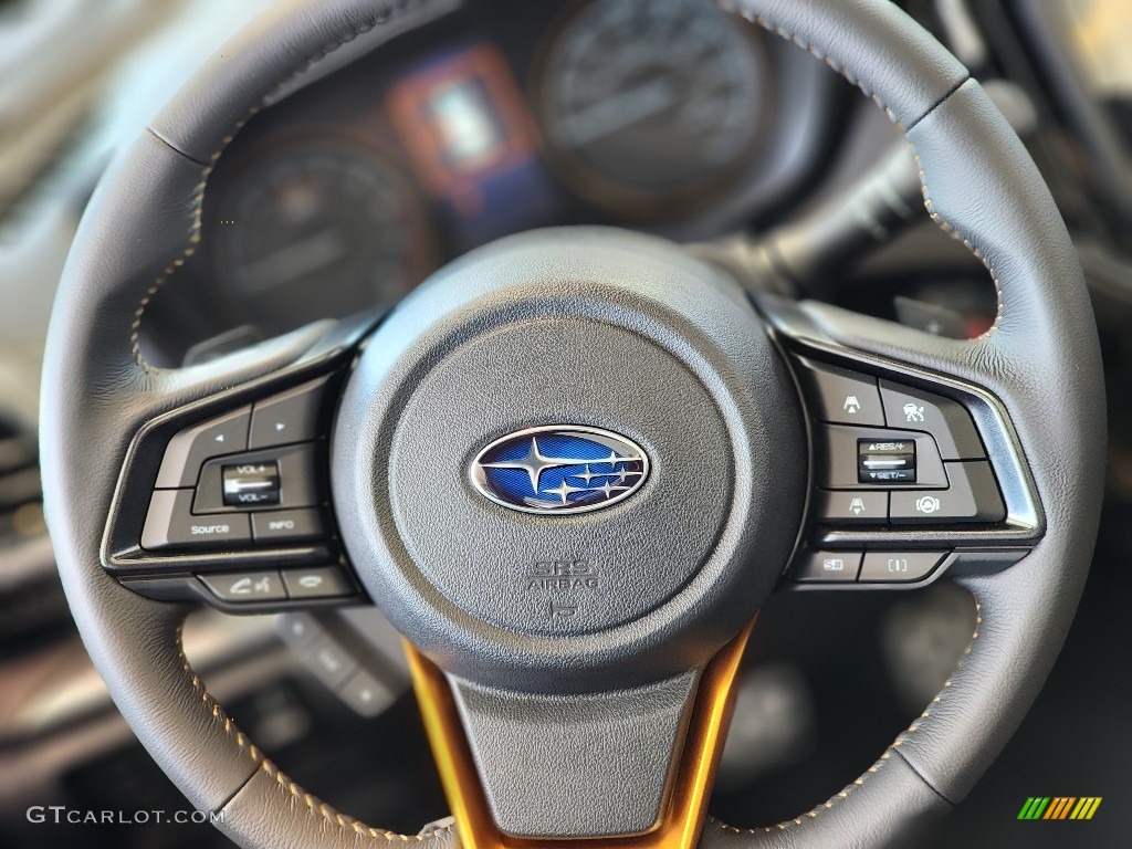 2022 Subaru Forester Wilderness Gray Steering Wheel Photo #144866422