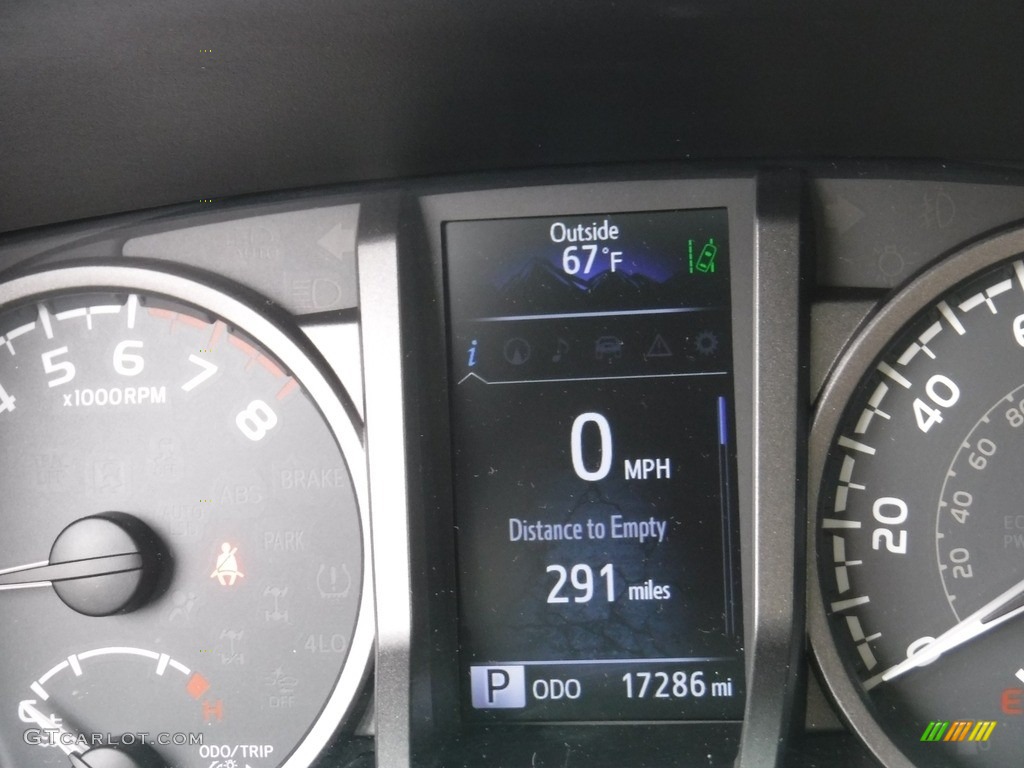 2019 Tacoma TRD Sport Double Cab 4x4 - Cement Gray / TRD Graphite photo #40