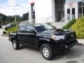 Midnight Black Metallic 2019 Toyota Tacoma SR Double Cab 4x4