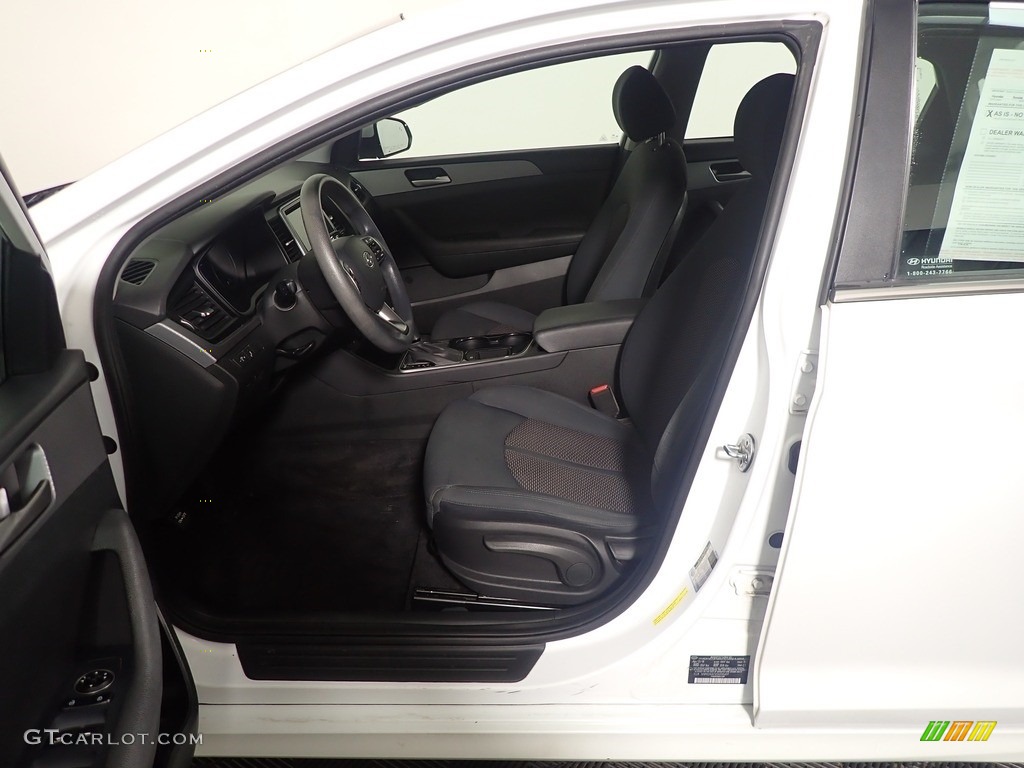 2018 Sonata SE - Quartz White Pearl / Black photo #20