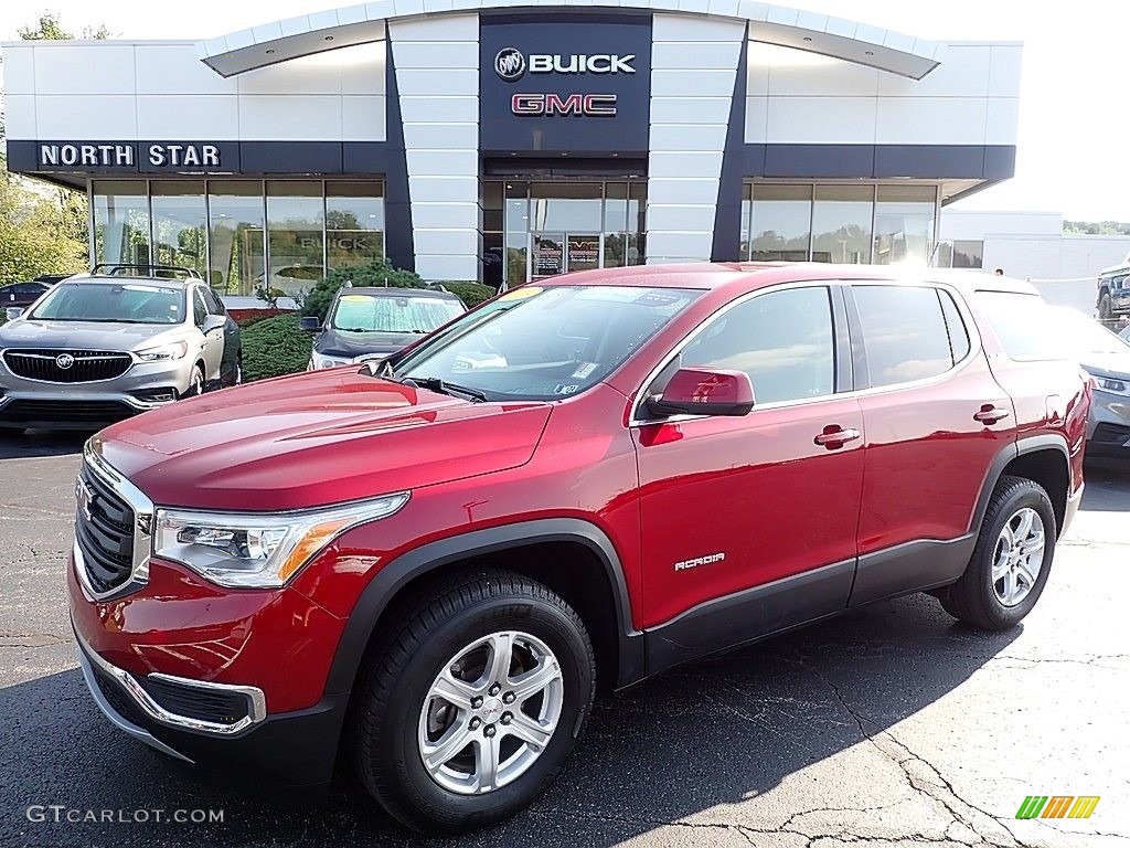 Red Quartz Tintcoat GMC Acadia