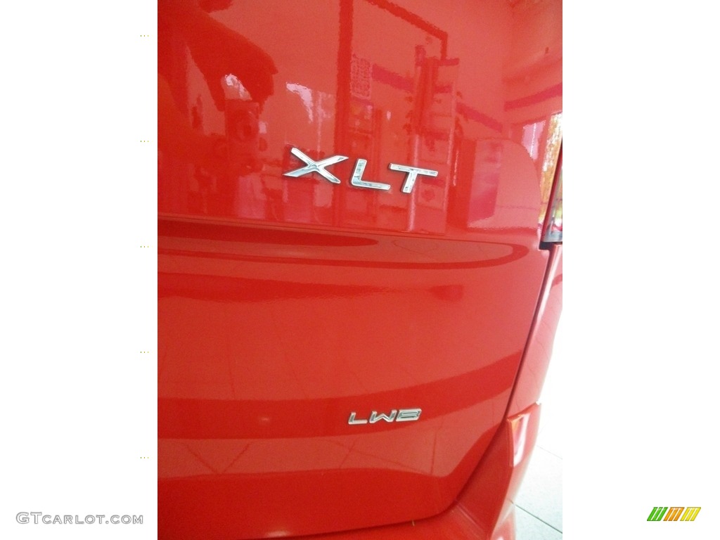 2018 Transit Connect XLT Passenger Wagon - Race Red / Charcoal Black photo #9