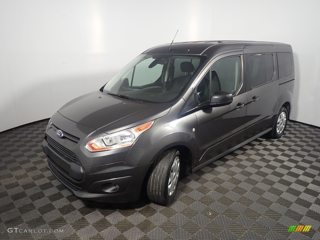 2016 Transit Connect XLT Wagon - Magnetic / Charcoal Black photo #8