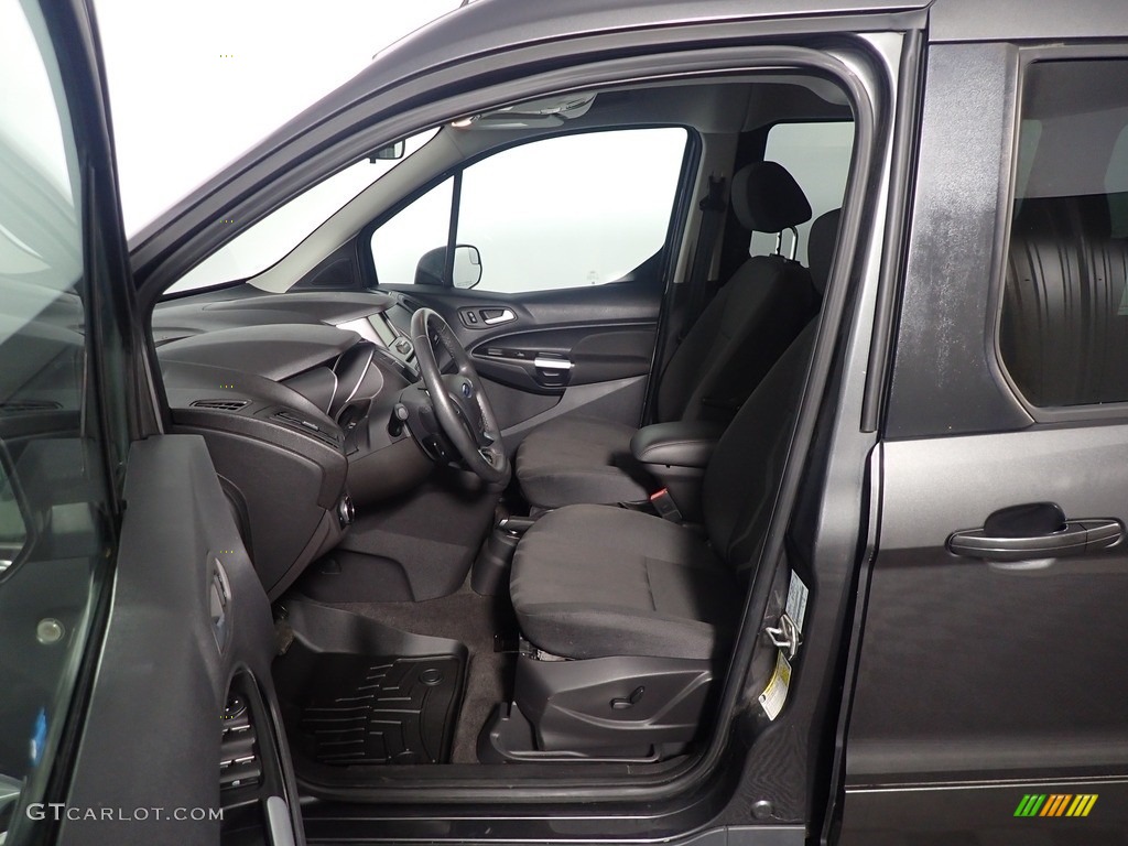 2016 Transit Connect XLT Wagon - Magnetic / Charcoal Black photo #21