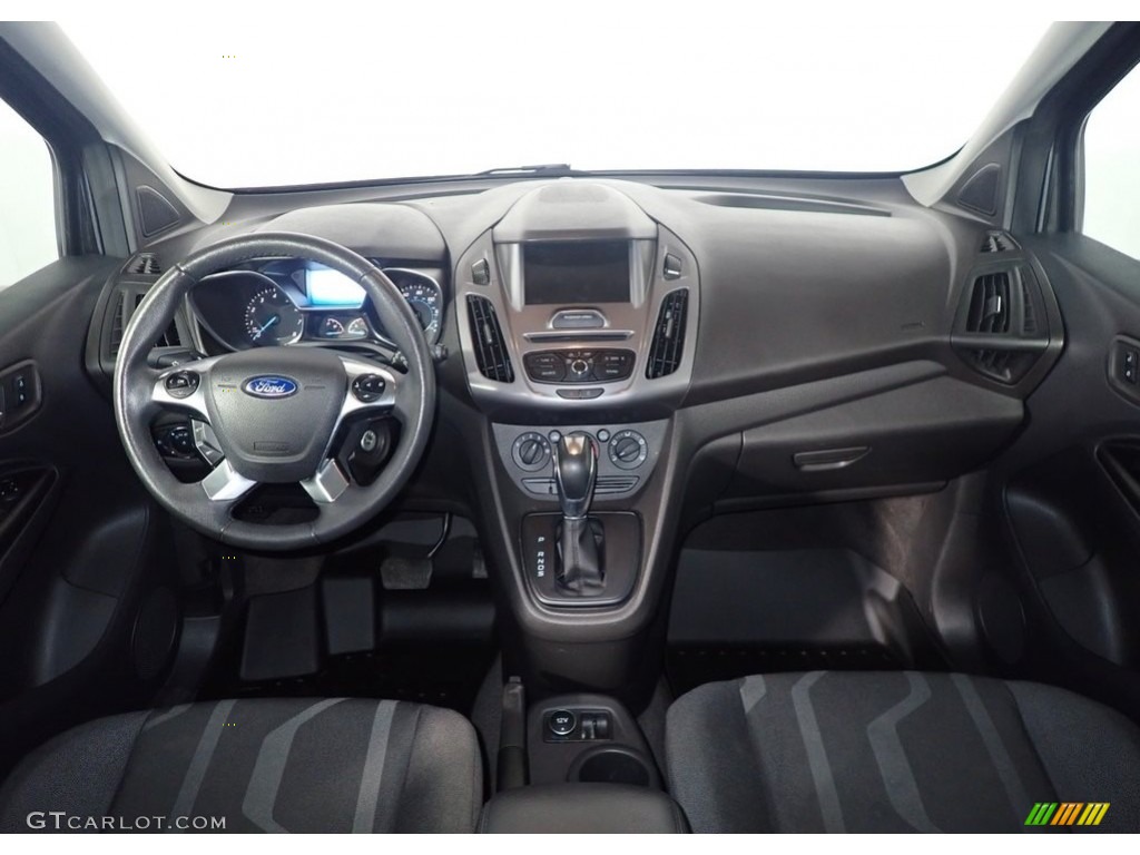 2016 Ford Transit Connect XLT Wagon Charcoal Black Dashboard Photo #144870688