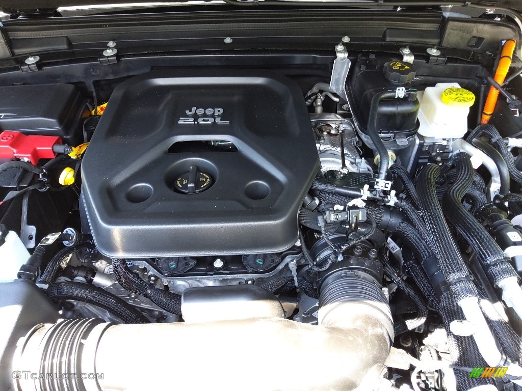 2022 Jeep Wrangler Unlimited High Altitude 4XE Hybrid 2.0 Liter Turbocharged DOHC 16-Valve VVT 4 Cylinder Gasoline/Electric Hybrid Engine Photo #144871018
