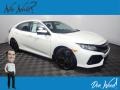 White Orchid Pearl 2018 Honda Civic EX Hatchback