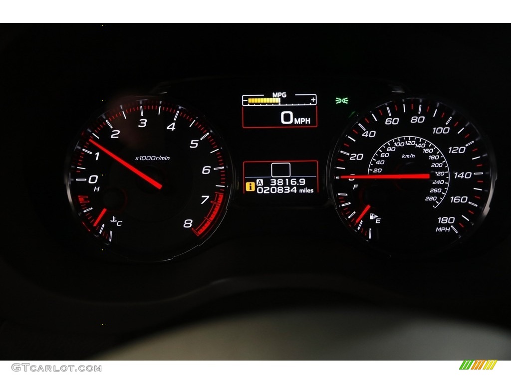 2021 Subaru WRX Premium Gauges Photos