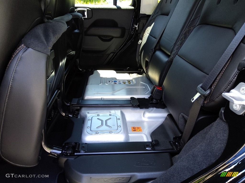 2022 Jeep Wrangler Unlimited High Altitude 4XE Hybrid Rear Seat Photos