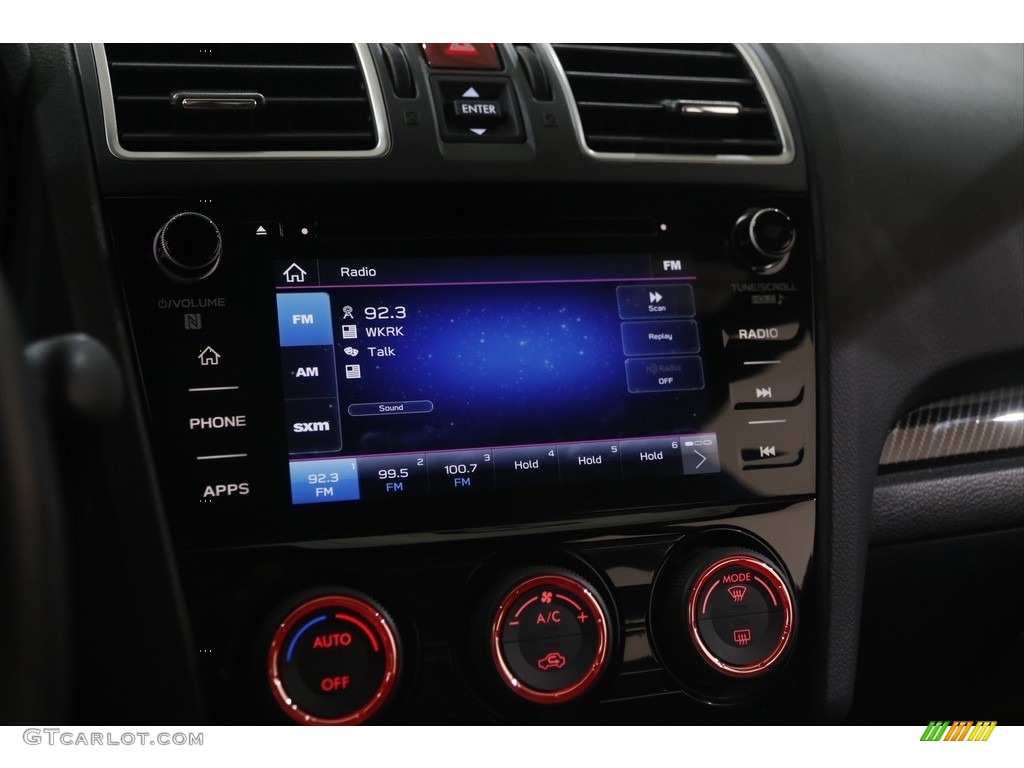 2021 Subaru WRX Premium Controls Photo #144871135