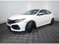 2018 White Orchid Pearl Honda Civic EX Hatchback  photo #8