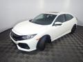 2018 White Orchid Pearl Honda Civic EX Hatchback  photo #9