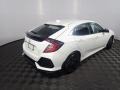 2018 White Orchid Pearl Honda Civic EX Hatchback  photo #17