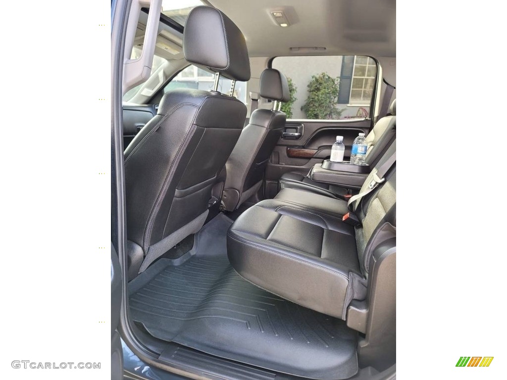 2017 Sierra 1500 SLT Crew Cab - Pepperdust Metallic / Jet Black photo #15
