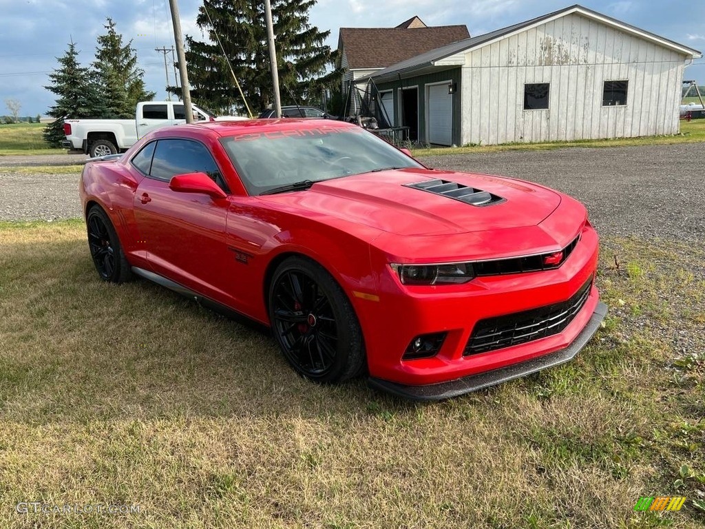 Red Rock Metallic Chevrolet Camaro