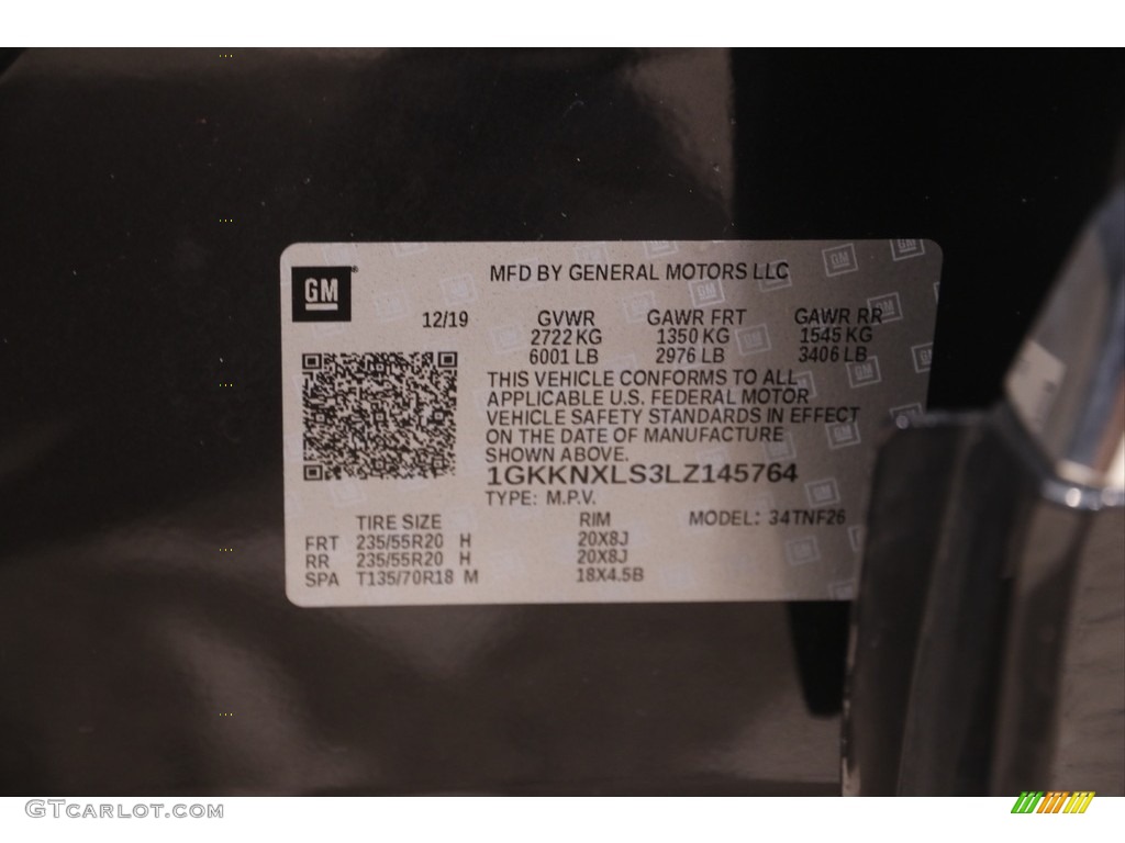 2020 Acadia Denali AWD - Carbon Black Metallic / Jet Black photo #25