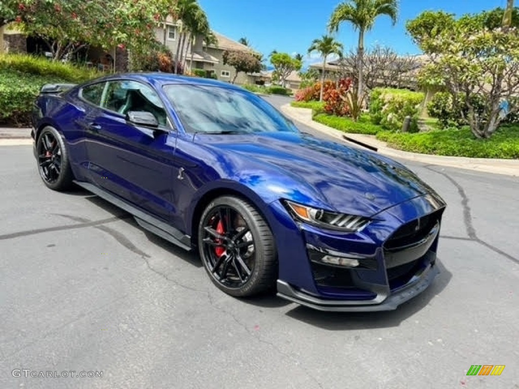 Kona Blue 2020 Ford Mustang Shelby GT500 Exterior Photo #144872641