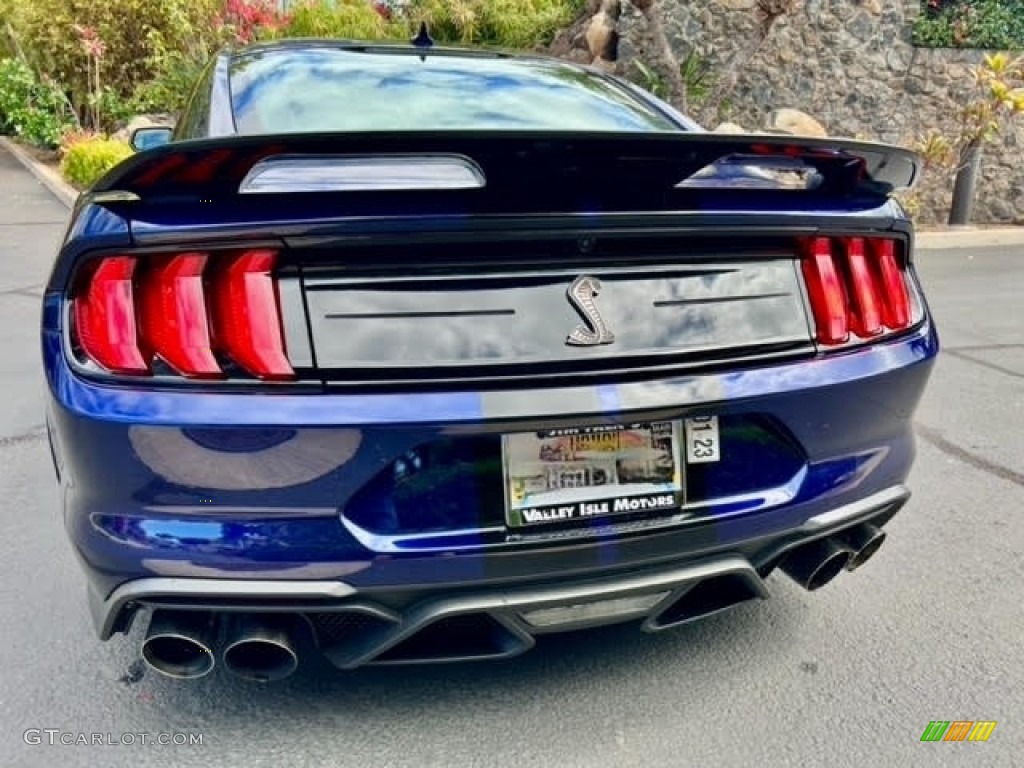 2020 Mustang Shelby GT500 - Kona Blue / GT500 Ebony/Smoke Gray Stitch photo #10