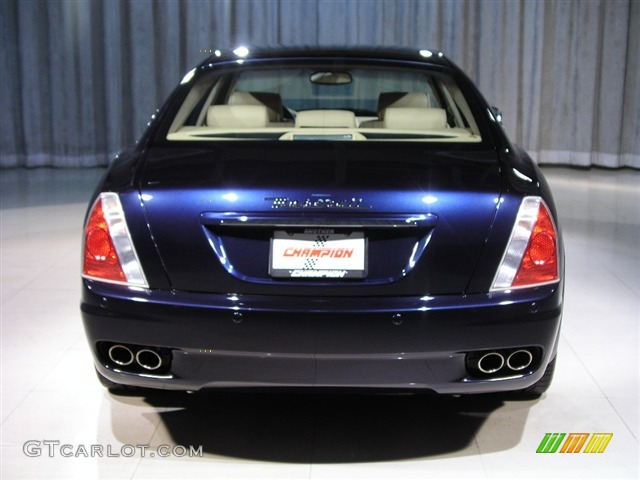 Blue Nettuno 2007 Maserati Quattroporte Sport GT DuoSelect Exterior Photo #144874