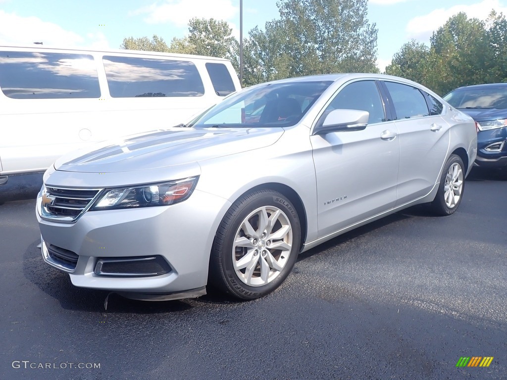 2016 Impala LT - Silver Ice Metallic / Jet Black photo #5