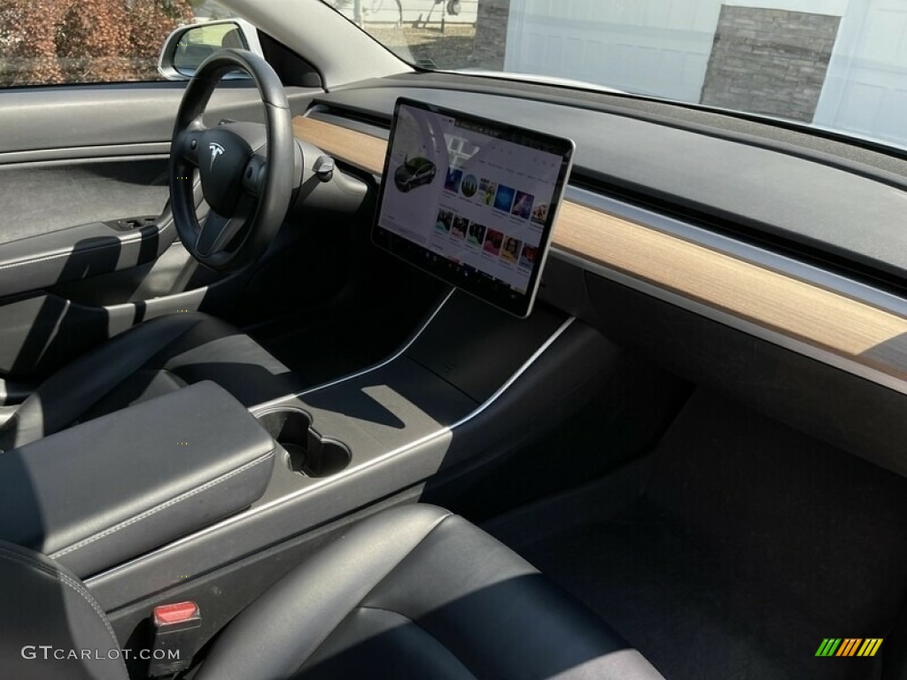 2018 Tesla Model 3 Long Range Black Dashboard Photo #144873976