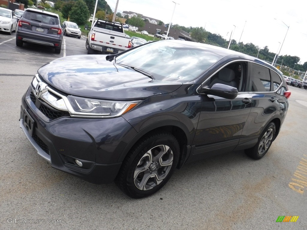 2019 CR-V EX AWD - Gunmetal Metallic / Gray photo #6