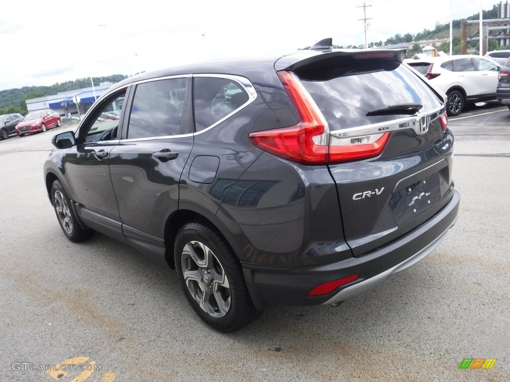 2019 CR-V EX AWD - Gunmetal Metallic / Gray photo #8