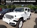 Bright White 2021 Jeep Wrangler Unlimited High Altitude 4x4