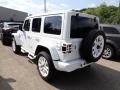 2021 Bright White Jeep Wrangler Unlimited High Altitude 4x4  photo #4