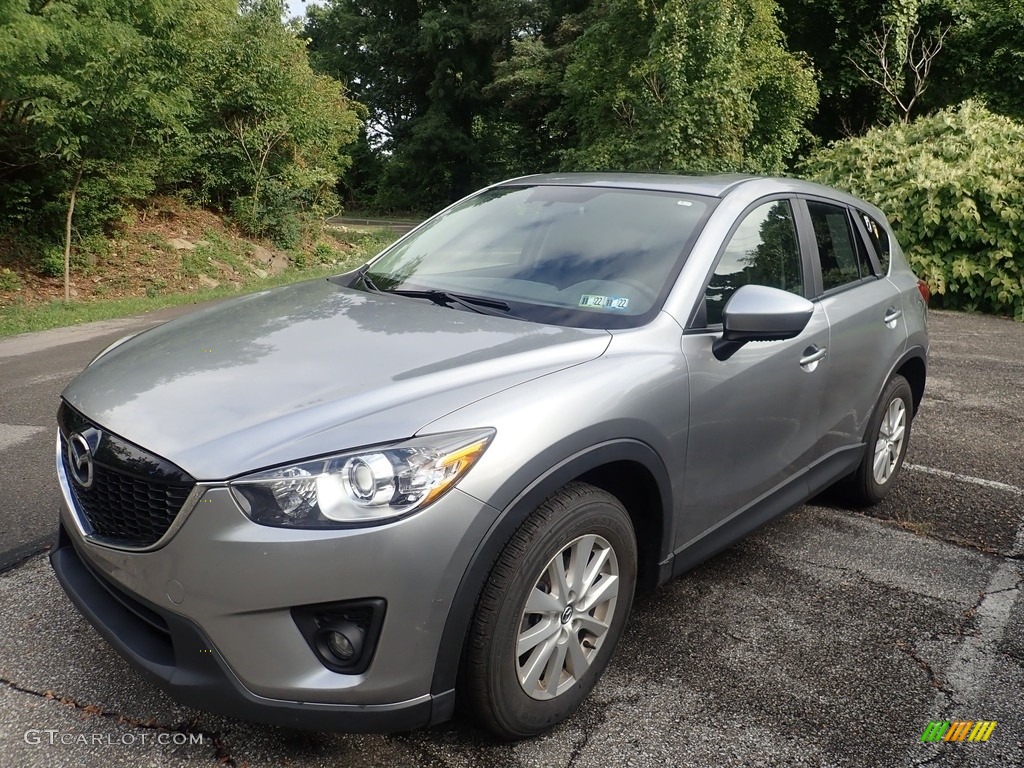 2013 CX-5 Touring AWD - Liquid Silver / Black photo #1