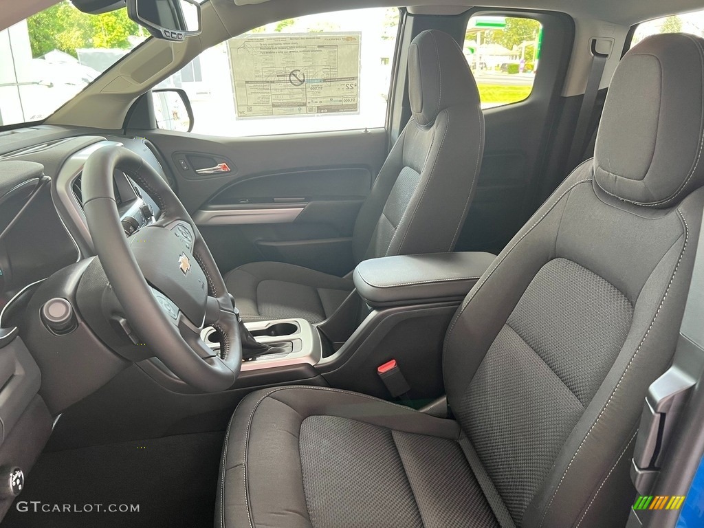 Jet Black Interior 2022 Chevrolet Colorado LT Extended Cab Photo #144876239