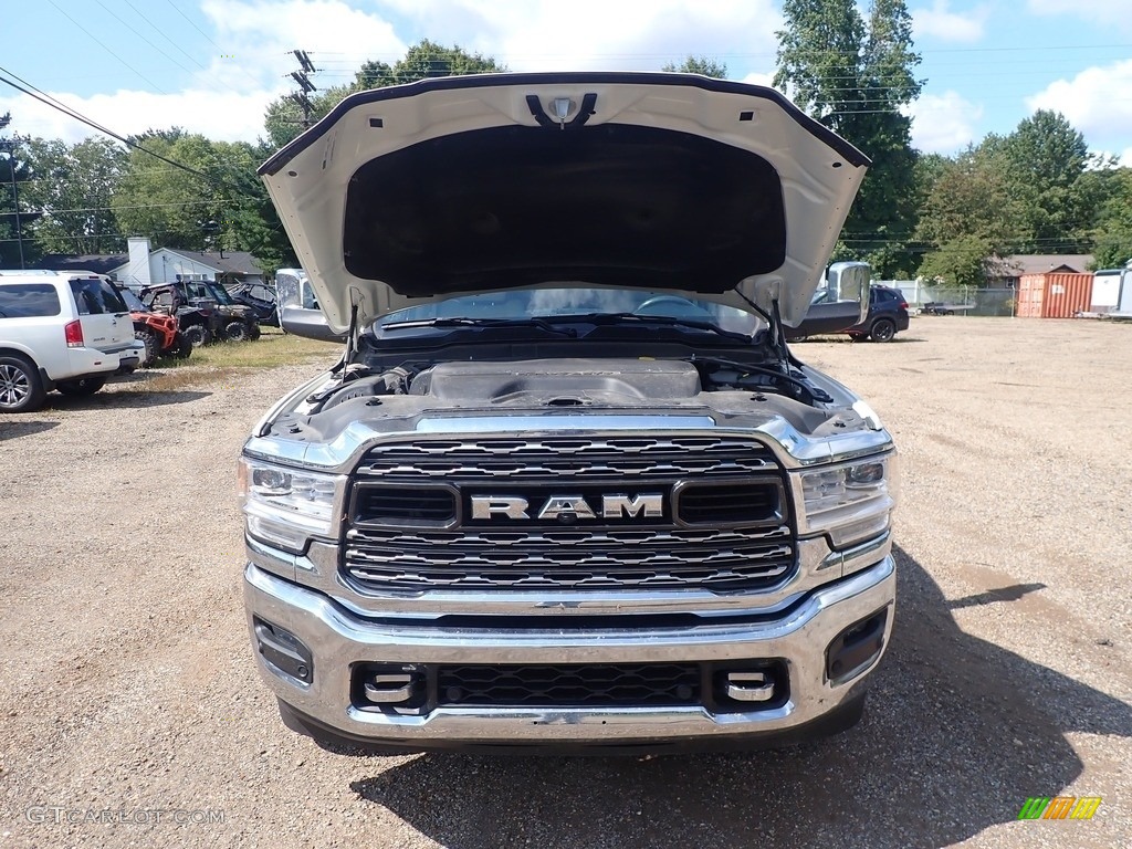 2021 3500 Limited Crew Cab 4x4 - Pearl White / Indigo/Frost photo #4