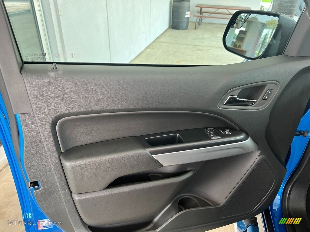 2022 Chevrolet Colorado LT Extended Cab Jet Black Door Panel Photo #144876263