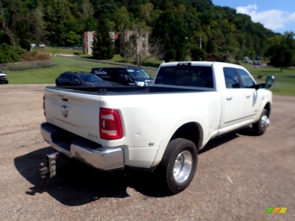 2021 3500 Limited Crew Cab 4x4 - Pearl White / Indigo/Frost photo #10