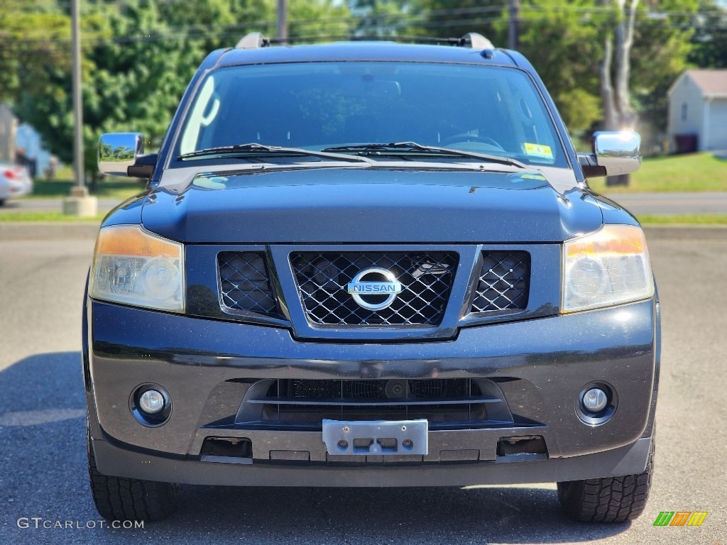 2012 Armada SV 4WD - Galaxy Black / Charcoal photo #3