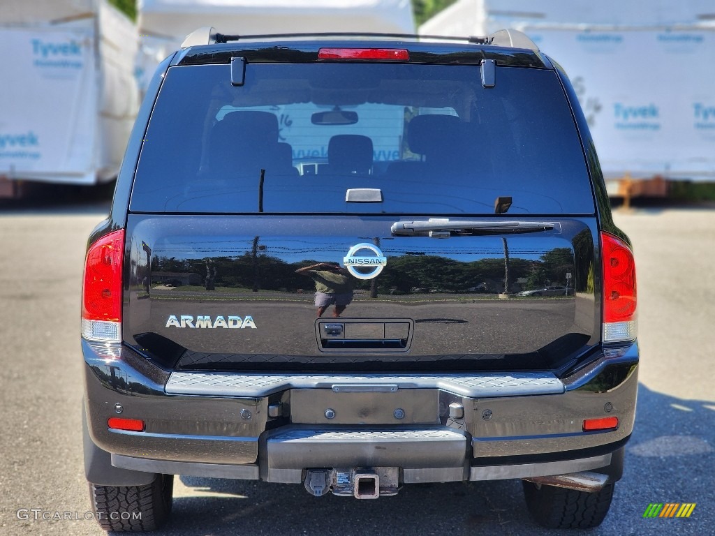 2012 Armada SV 4WD - Galaxy Black / Charcoal photo #6