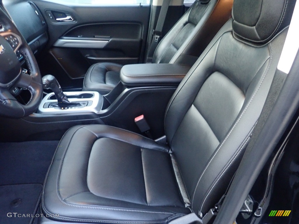 Jet Black Interior 2019 Chevrolet Colorado LT Crew Cab 4x4 Photo #144877259