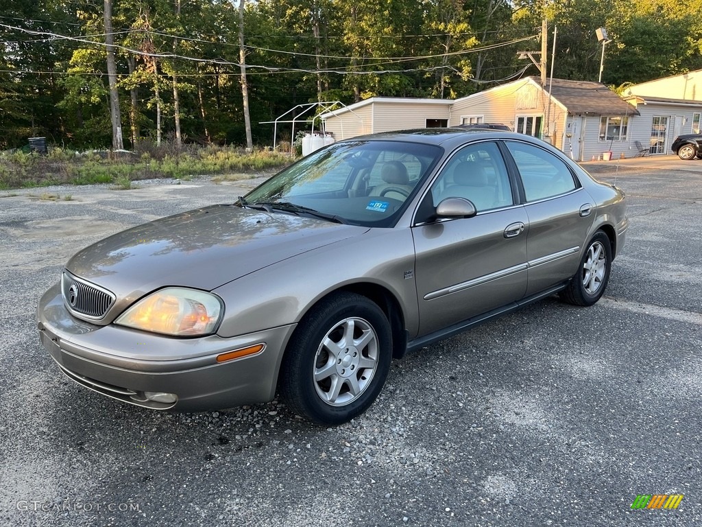 2002 Sable LS Premium Sedan - Arizona Beige Metallic / Medium Graphite photo #2