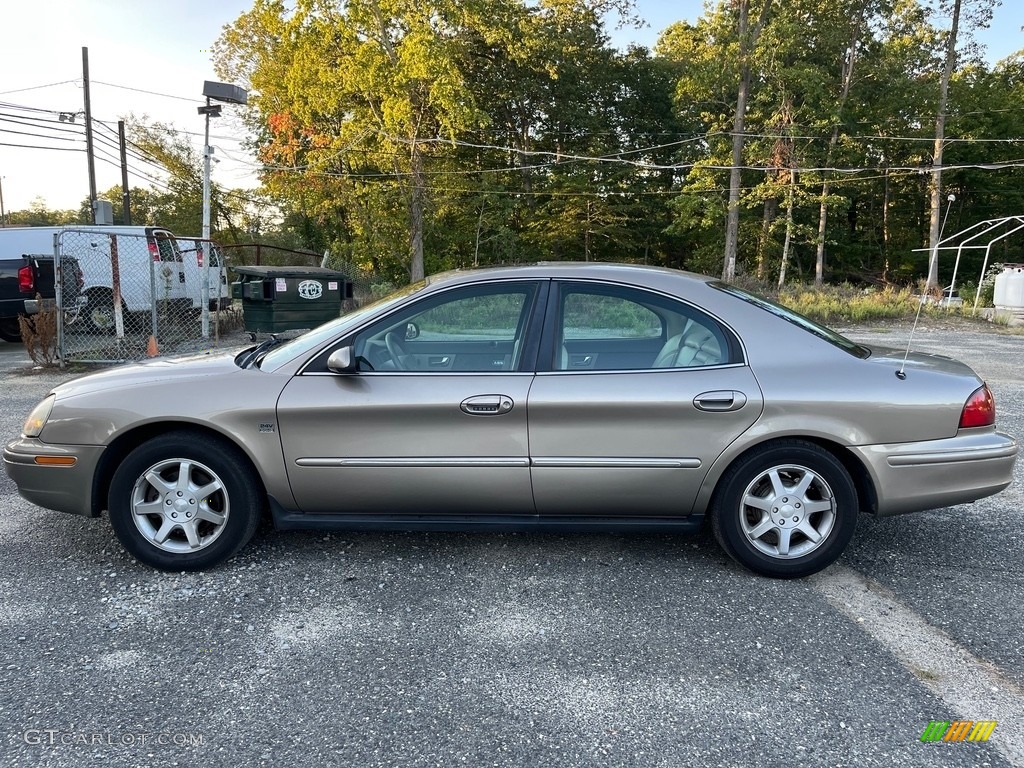 2002 Sable LS Premium Sedan - Arizona Beige Metallic / Medium Graphite photo #4