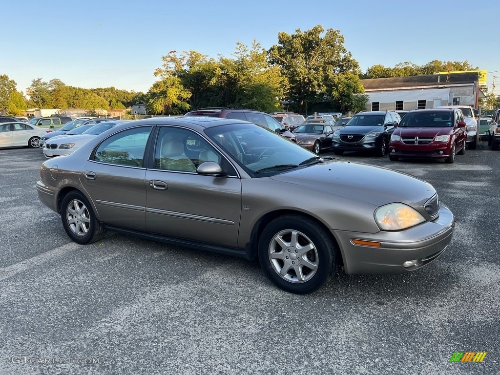 2002 Sable LS Premium Sedan - Arizona Beige Metallic / Medium Graphite photo #11
