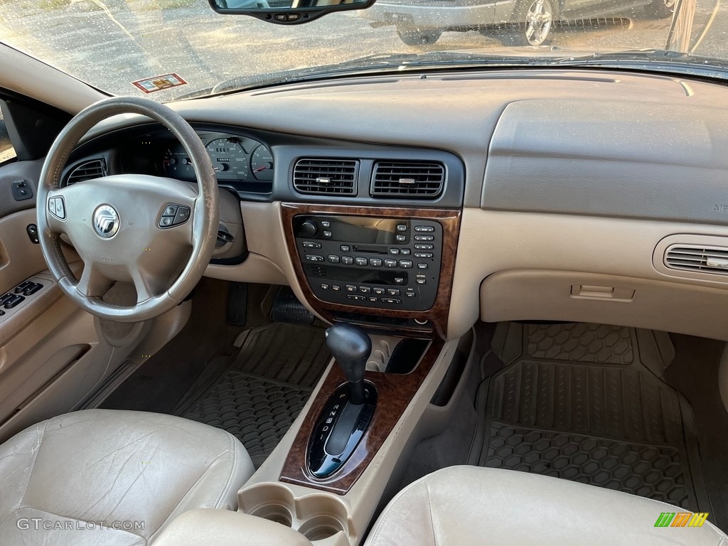 2002 Sable LS Premium Sedan - Arizona Beige Metallic / Medium Graphite photo #20